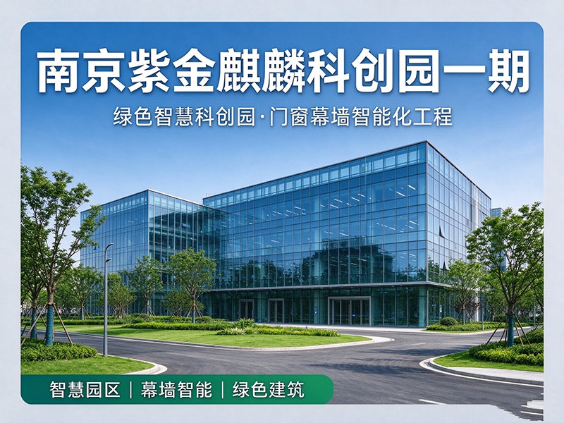 南京市新工彤天高端装备制造产业园｜绿色工业建筑·幕墙系统门窗工程