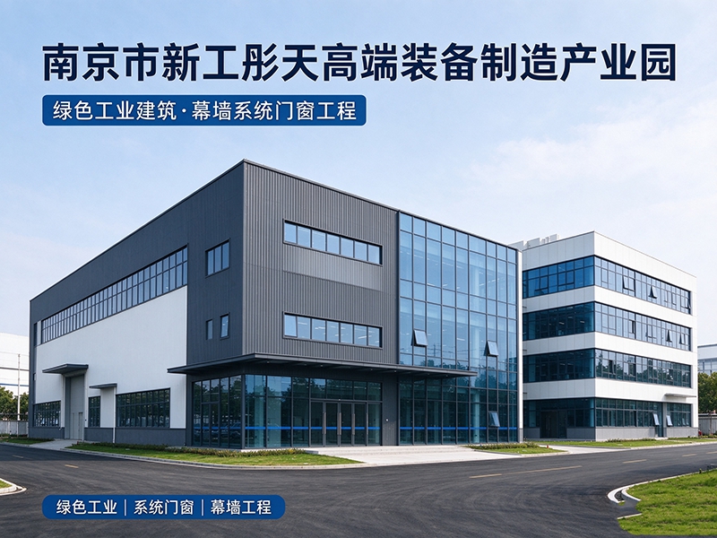 宜兴青少年活动中心｜文教公建·隔音门窗幕墙雨棚工程