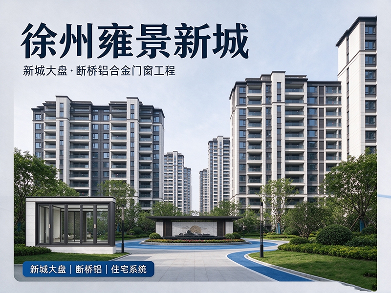 徐州雍景新城｜新城大盘·断桥铝合金门窗工程