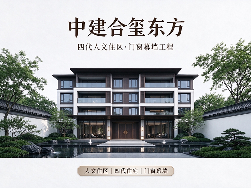 中建合玺东方｜四代人文住区·门窗幕墙工程